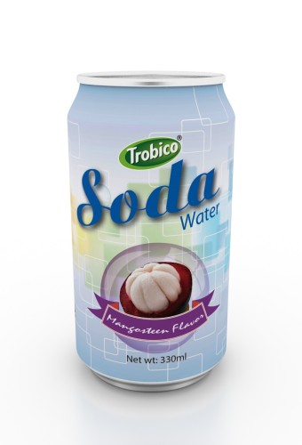 330ml mangosteen flavor soda water
